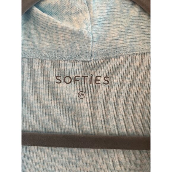 Softies Womens Light Blue Robe‎ Size Small/Medium - Picture 3 of 6
